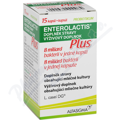 Enterolactis Plus 15 kapslí