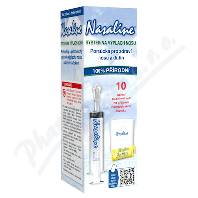 Nasaline Systém na výplach nosu 10ks
