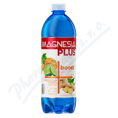 Magnesia Plus Boost mandarinka limetka zázvor 0,7l