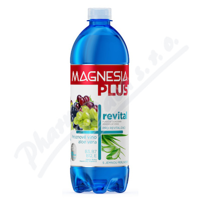 Magnesia Plus Revital hroznové víno, aloe vera 0,7l