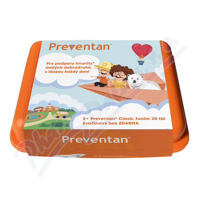 Preventan Clasic Junior 2x30 tablet + svačinový box 2025