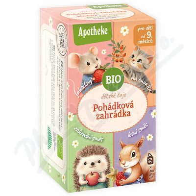 Apotheke Pohádkový dětský čaj Pohádková zahrádka BIO 20x1.5g NEW