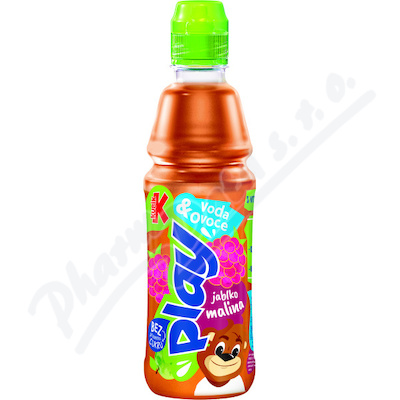 Kubík play voda&ovoce jablko-malina 400ml