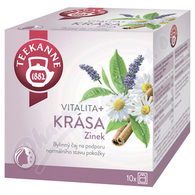 Teekanne Vitalita + Krása se zinkem čaj 10x1.75g