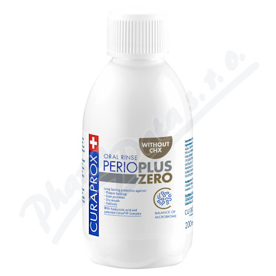 Curaprox Perio Plus+ Zero ústní voda 200ml