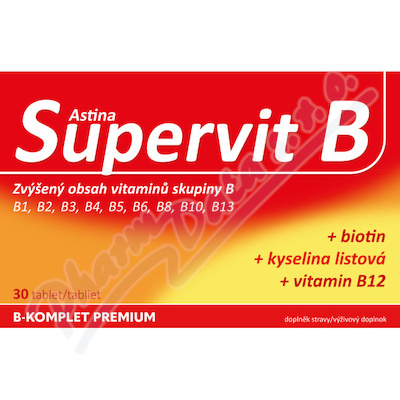Astina Supervit B-komplet Premium 30 tablet