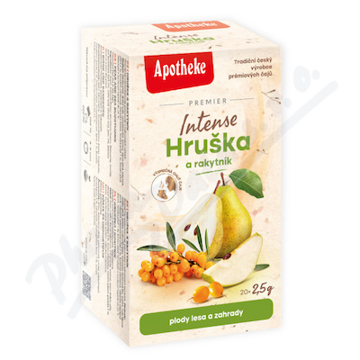 Apotheke Premier Intense Hruška a rakytník čaj 20x2.5g