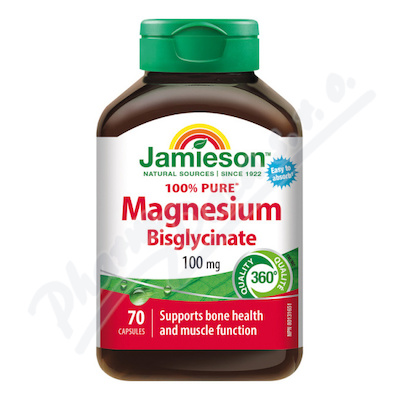 Jamieson Hořčík bisglycinát 100mg 70 kapslí