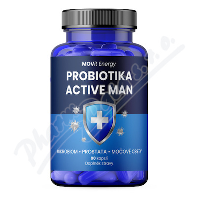 MOVit Probiotika Active man 90 kapslí