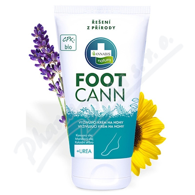 Annabis Footcann Urea vyživující krém na nohy BIO 75ml