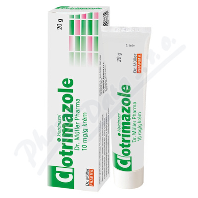 Clotrimazole Dr. Müller Pharma 10mg/g krém 20g