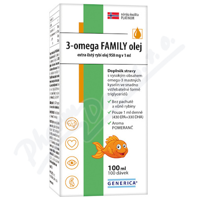 3-omega Family olej 100ml Generica