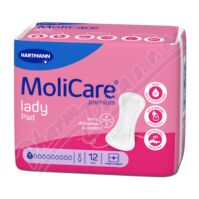MoliCare Lady Pad inkontinenční vložky 1k 12ks