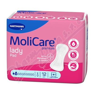 MoliCare Lady Pad inkontinenční dámské vložky 1.5k 12ks