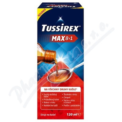 Tussirex Max 8v1 sirup 120ml