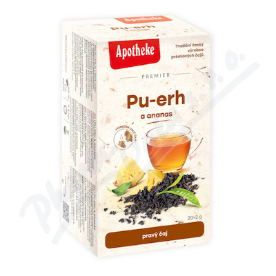 Apotheke Premier Pu-erh a ananas čaj 20x2g