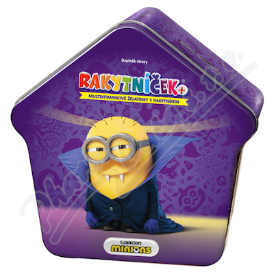 Rakytníček+ multivitaminové želatinky s rakytníkem Mimoni 50ks Halloween 2025