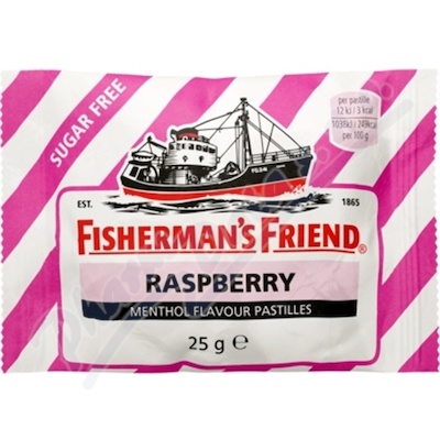Fishermans Friend bonbóny dia malina/růžové 25g