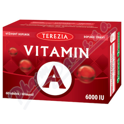 Terezia Vitamin A 6000 IU 60 tobolek