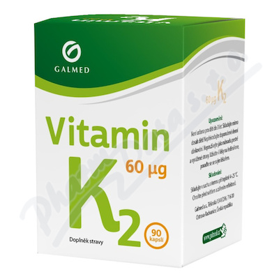 Vitamin K2 60mcg 90 kapslí Galmed