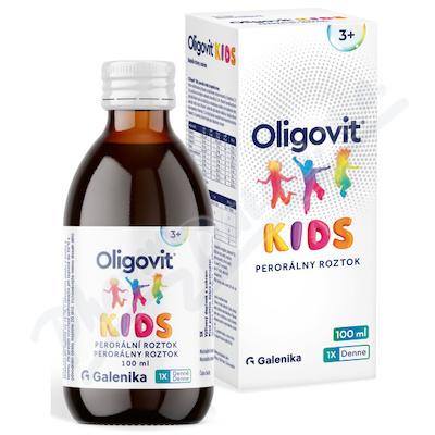 Oligovit Kids perorální roztok 100ml Galenika