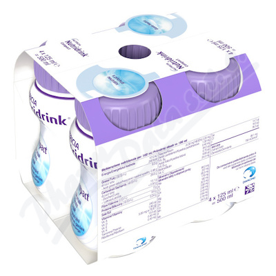 Nutridrink Compact s příchutí neutrální 4x125ml