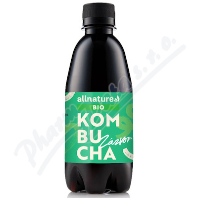 Allnature Kombucha Zázvor Bio 330ml