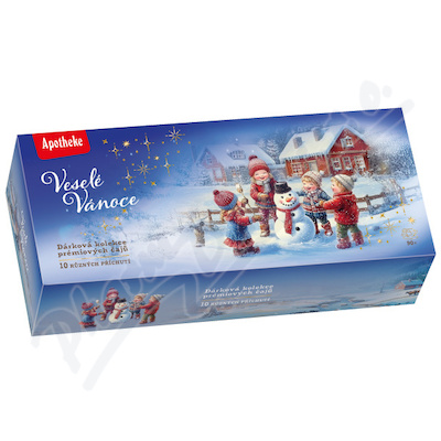 Apotheke Dárková kolekce prémiových čajů Veselé Vánoce 90 sáčků