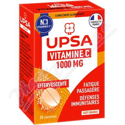 Upsa Vitamin C 1000mg 20 šumivých tablet