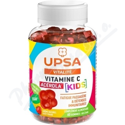 UPSA Vitality Vitamin C Acerola Kids Gummies 60ks