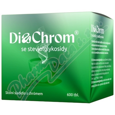 Di Chrom se steviolglykosidy stolní sladidlo s chrómem 600 tablet