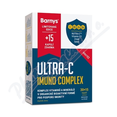 Barnys Ultra-C Imuno Complex 30+15 kapslí