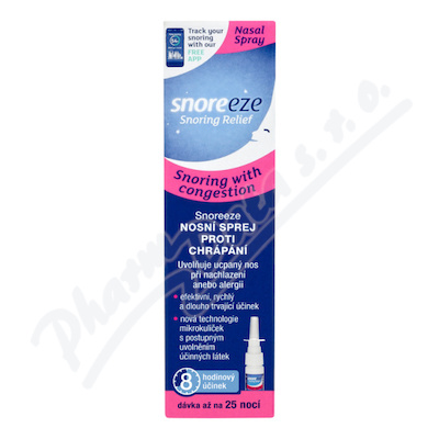 Snoreeze Nosní sprej proti chrápání 10ml