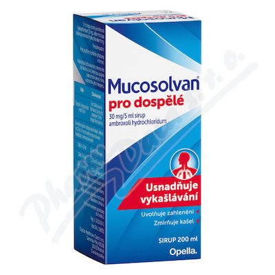 Mucosolvan pro dospělé 30mg sirup 200ml