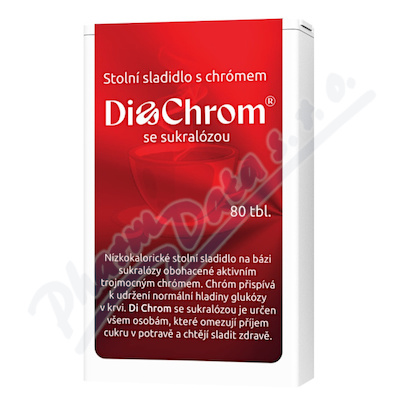 Di Chrom se sukralózou stolní sladidlo 80 tablet