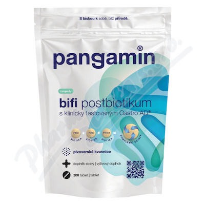 Pangamin Bifi postbiotikum 200 tablet
