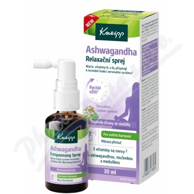 Kneipp Ashwagandha relaxační sprej 30 ml
