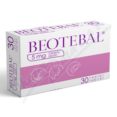 Beotebal 5mg neobalené tablety 30