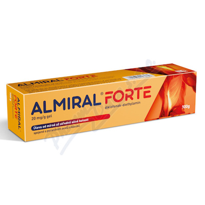 Almiral Forte 20mg/g gel 100 g
