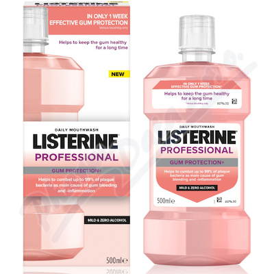 Listerine Professional gum protection+ ústní voda 500ml