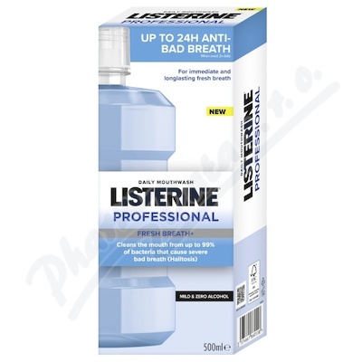 Listerine Professional fresh breath+ ústní voda 500ml