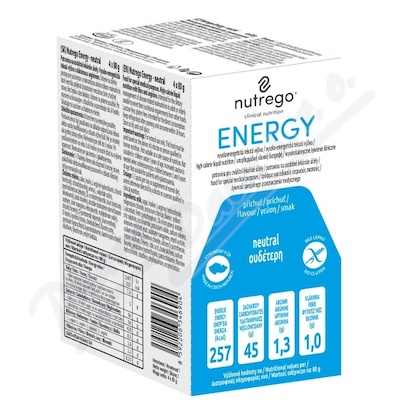 Nutrego Energy Příchuť Neutral por sol 4x80g