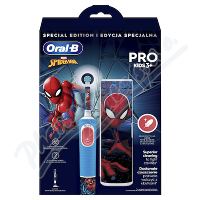 Oral-b Pro Kids 3+ Spiderman Elektrický Kartáček