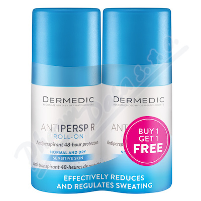 Dermedic Antiperspirant roll-on 48h duo pack 2x60g