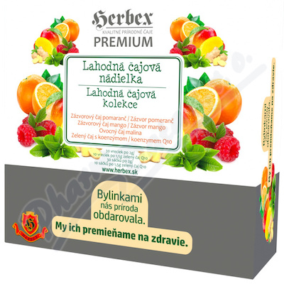 Herbex  Lahodná čajová kolekce 40 sáčků