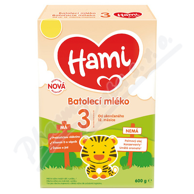 Hami 3 batolecí mléko 600g