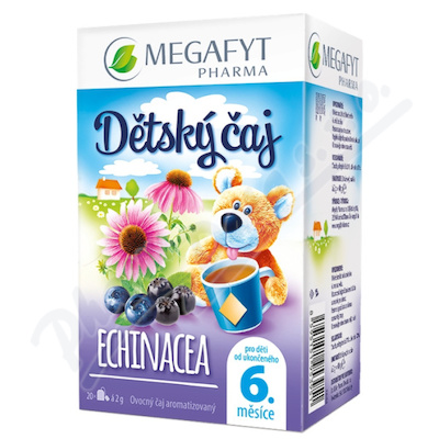 Megafyt Dětský čaj Echinacea 20 sáčků