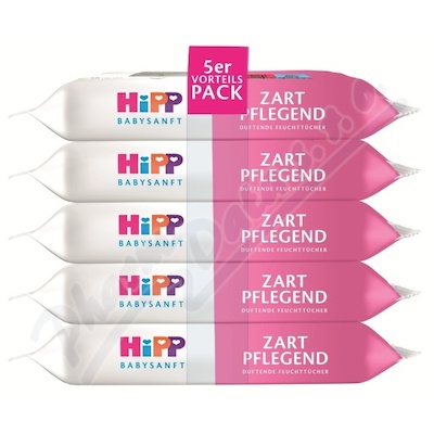 HiPP BabySANFT vlhčené ubrousky čistící 5x48ks