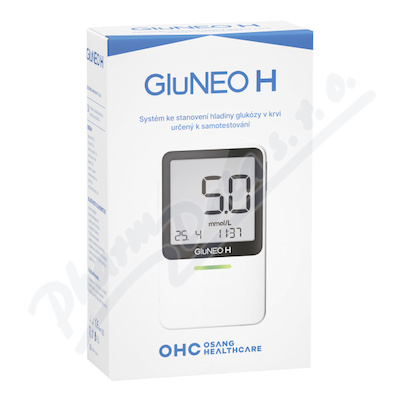 GluNeo H Systém ke stanovení hladiny glukózy v krvi