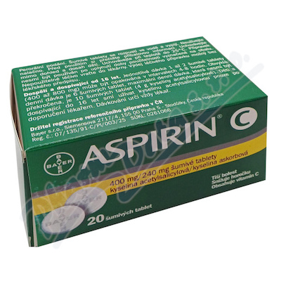 Aspirin C 20 šumivých tablet